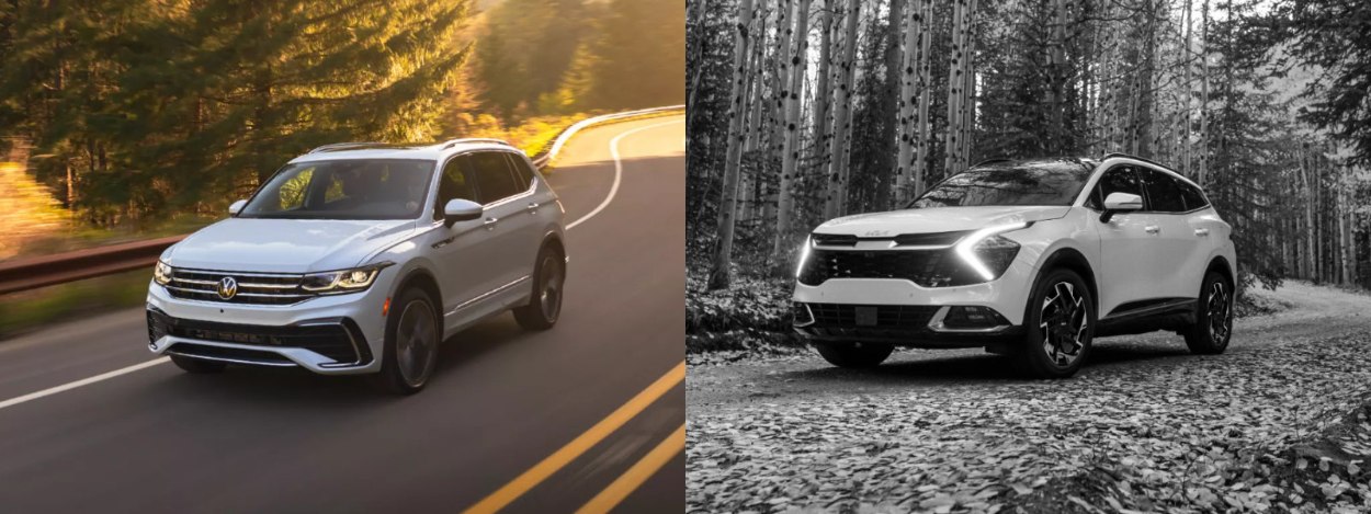 2024 Volkswagen Tiguan vs 2024 Kia Sportage in Denver, CO