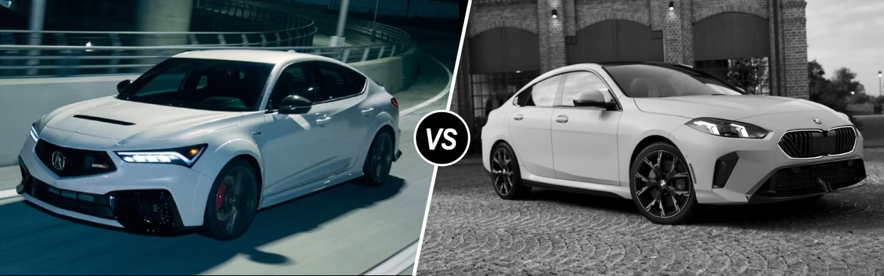 2025 Acura Integra vs 2025 BMW 2 Series Gran Coupe near Manchester, NH