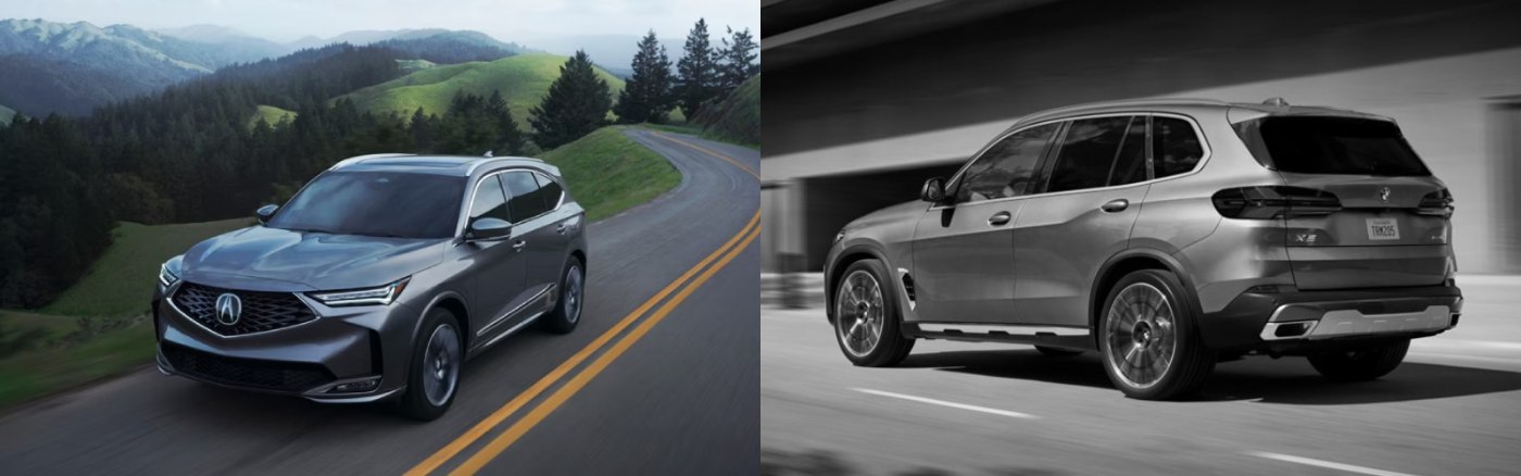 2025 Acura MDX vs 2025 BMW X5 sDrive40i in Scarborough, ME