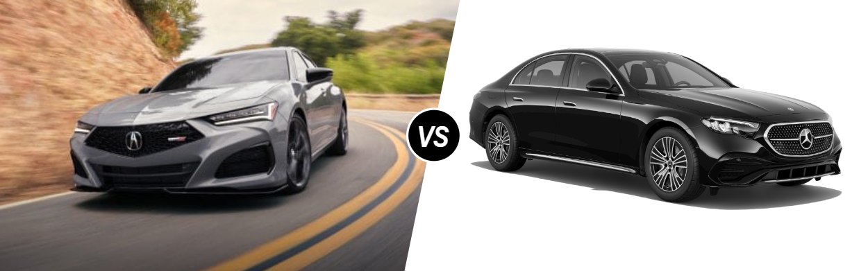 2025 Acura TLX vs 2025 Mercedes-Benz E-Class Sedan near Portsmouth, NH