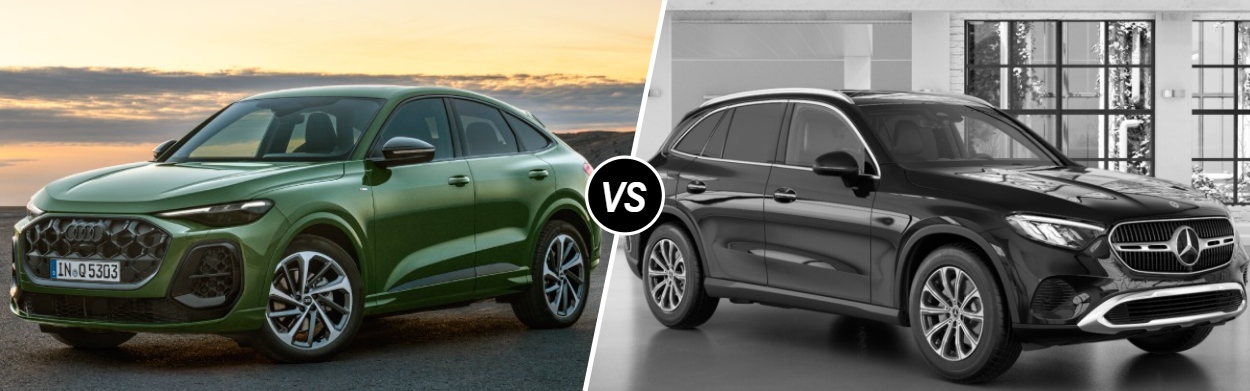 2025 Audi Q5 Sportback vs 2025 Mercedes-Benz GLC 300 near Monterey, CA