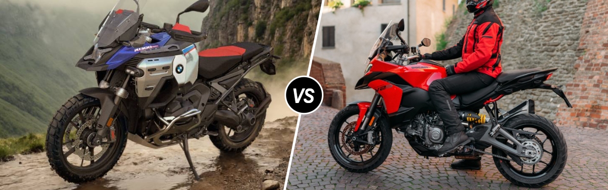 2025 BMW R 1300 GS Adventure vs 2025 Ducati Multistrada V2 S near Tyrone, PA