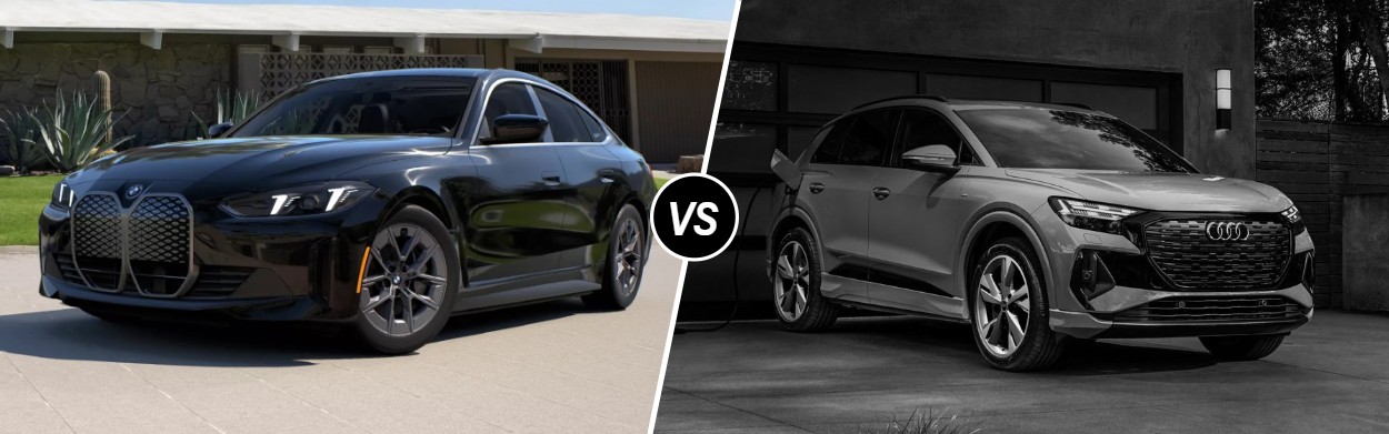 2025 BMW i4 vs 2025 Audi Q4 e-tron in San Luis Obispo, CA