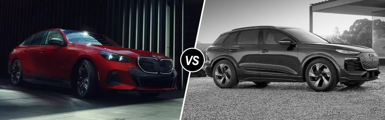 2025 BMW i5 vs 2025 Audi A6 e-tron in San Luis Obispo, CA