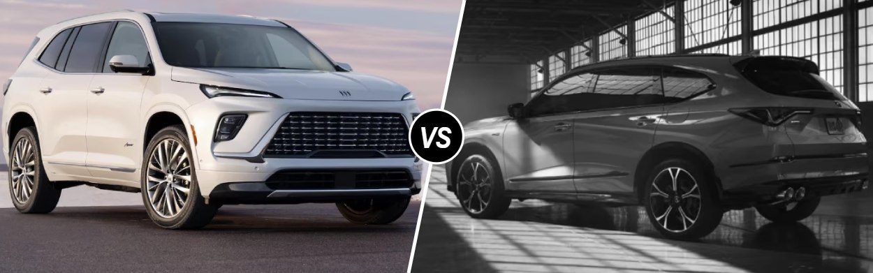 2025 Buick Enclave vs 2025 Acura MDX near Philadelphia, PA