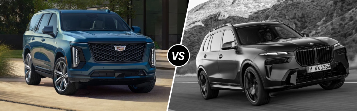 2026 Cadillac Escalade vs 2026 BMW X7 in Denver, CO