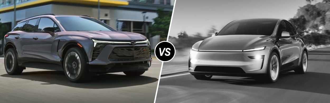 2025 Chevrolet Blazer EV vs 2025 Tesla Model Y near Denver, CO