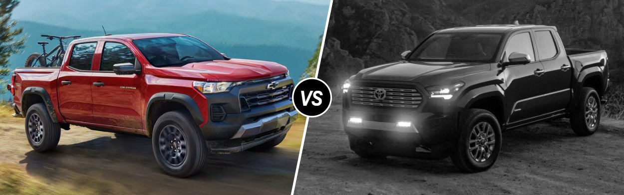 2025 Chevrolet Colorado vs 2025 Toyota Tacoma near Denver, CO