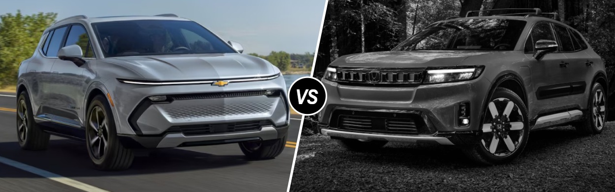 2025 Chevrolet Equinox EV vs 2025 Honda Prologue near Philadelphia, PA