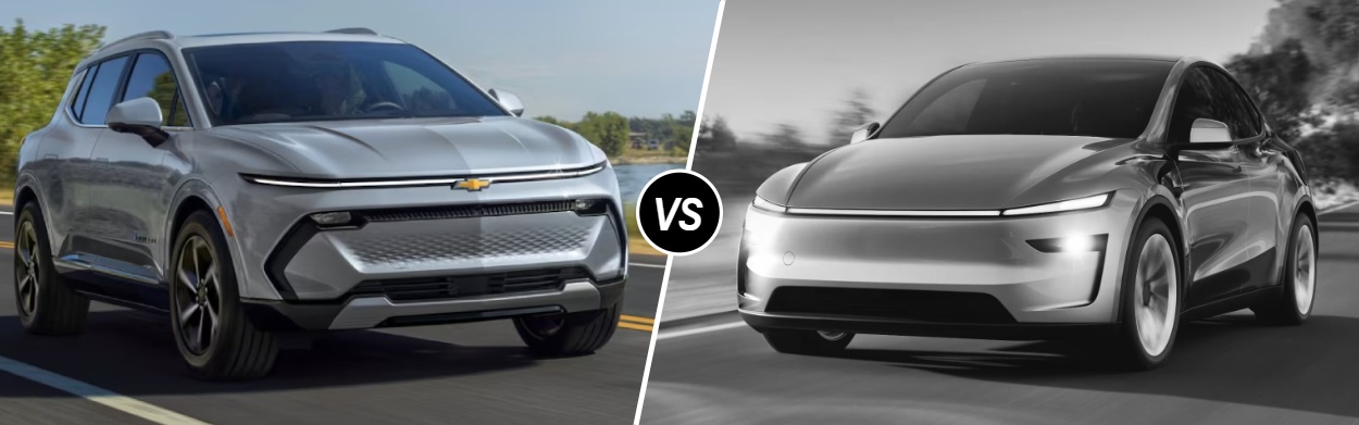 2025 Chevrolet Equinox EV vs 2025 Tesla Model Y near Denver, CO