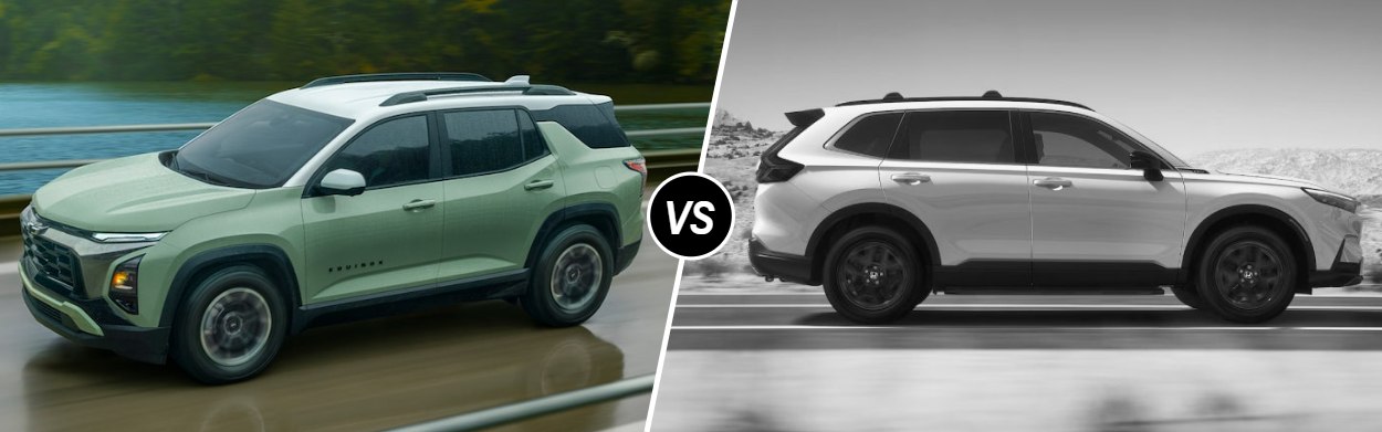 2025 Chevrolet Equinox vs 2025 Honda CR-V in Hutto, TX