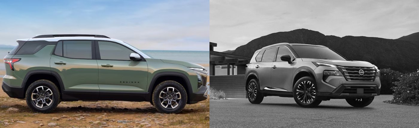 2025 Chevrolet Equinox vs 2025 Nissan Rogue in San Antonio, TX