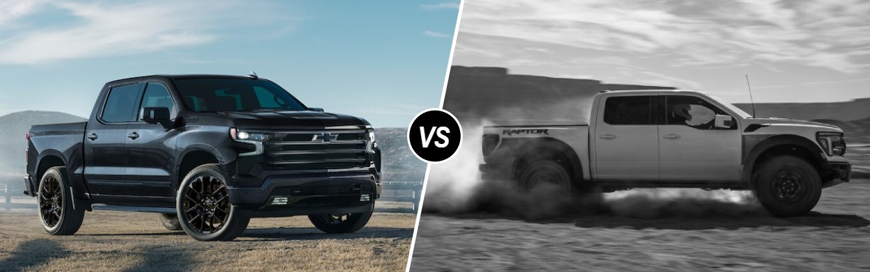 2025 Chevrolet Silverado 1500 vs 2025 Ford F-150 in Hutto, TX