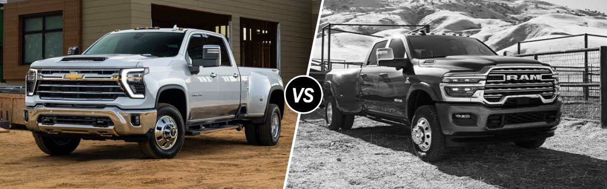 2025 Chevrolet Silverado 3500 HD vs 2025 Ram 3500 in Hutto, TX