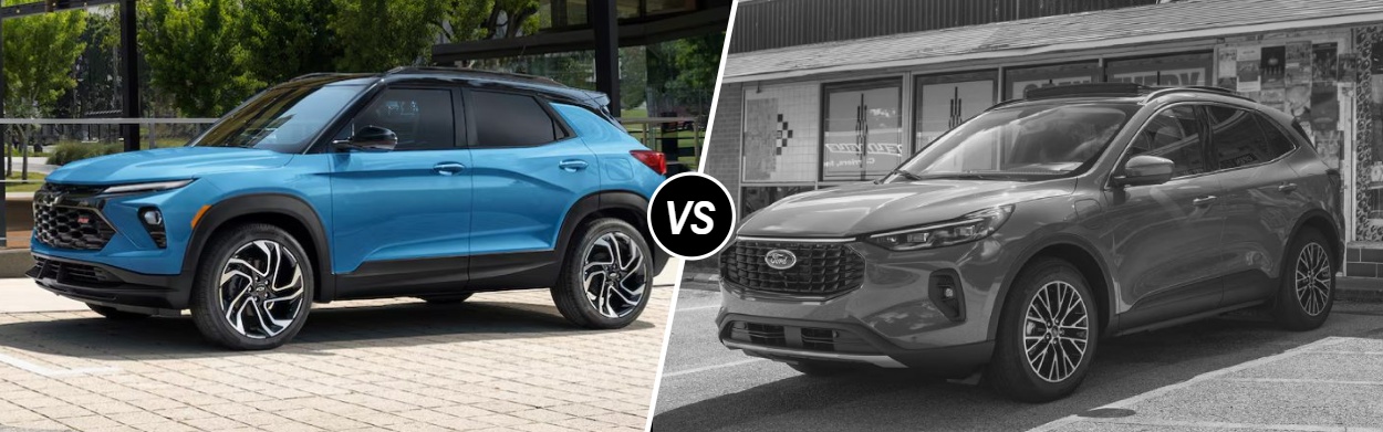 2025 Chevrolet Trailblazer vs 2025 Ford Escape near Allentown, PA
