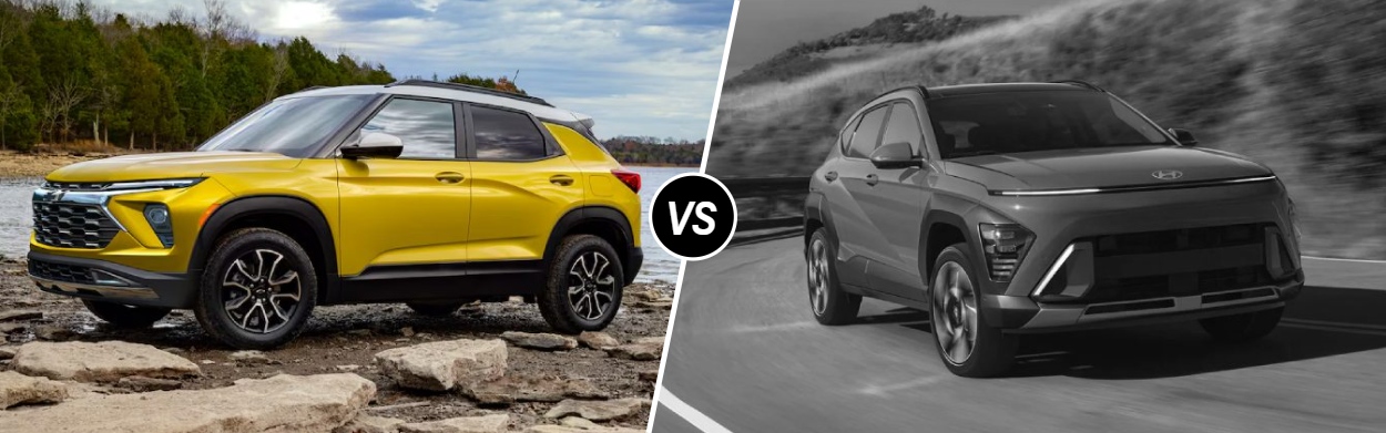 2025 Chevrolet Trailblazer vs 2025 Hyundai Kona near Marion, OH
