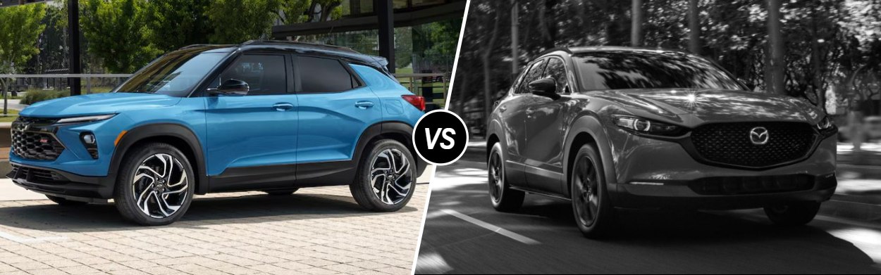 2025 Chevrolet Trailblazer vs 2025 Mazda CX-30 near Philadelphia, PA
