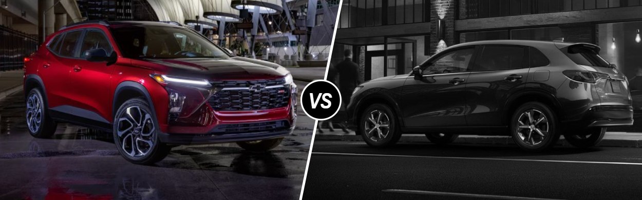2025 Chevrolet Trax vs 2025 Honda HR-V near Dubuque, IA
