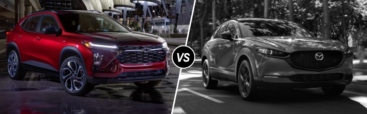 2025 Chevrolet Trax vs 2025 Mazda CX-30 near Philadelphia, PA