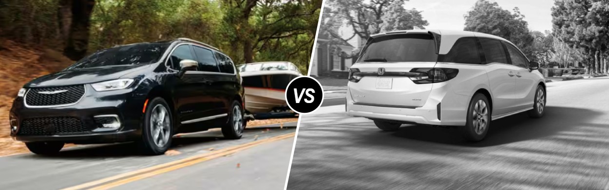 2025 Chrysler Pacifica vs 2025 Honda Odyssey near Alexandria, VA