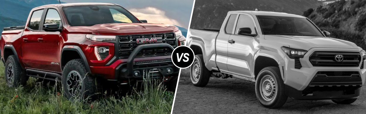 2025 GMC Canyon vs 2025 Toyota Tacoma in Pueblo, CO