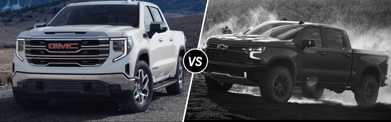 2025 GMC Sierra 1500 vs 2025 Chevrolet Silverado 1500 near Ashburn, VA