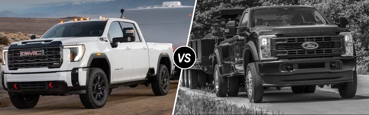 2025 GMC Sierra 3500 HD vs 2025 Ford F-350 near Pueblo, CO