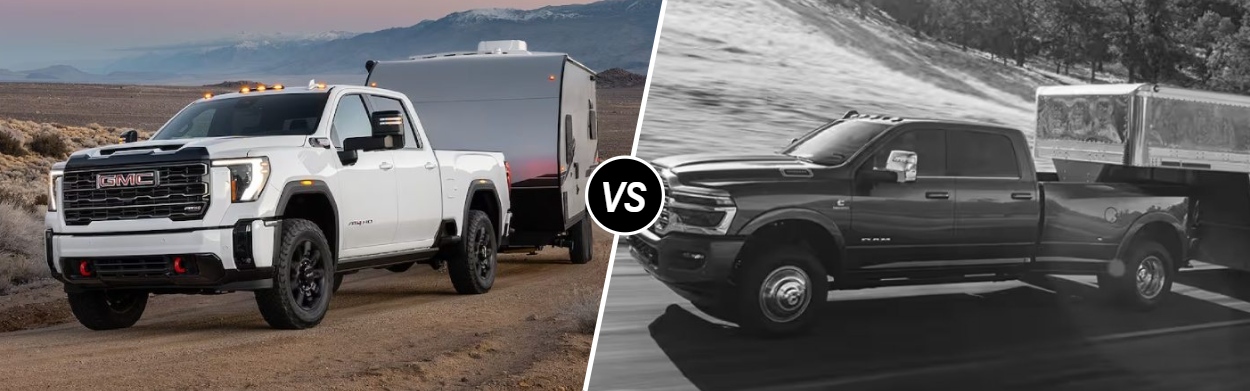 2025 GMC Sierra 3500 HD vs 2025 Ram 3500 near San Antonio, TX