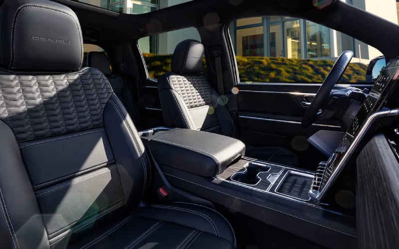 Seaside, CA - 2025 GMC Sierra EV Denali's Interior Seaside, CA - 2025 GMC Sierra EV Denali's Interior