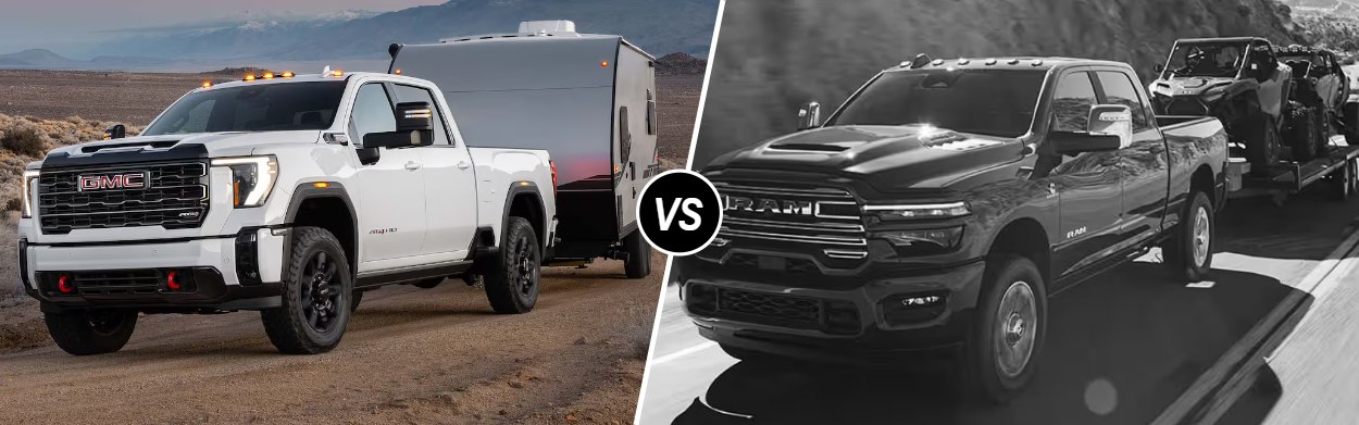 2025 GMC Sierra 2500 HD vs 2025 Ram 2500 in West Covina, CA