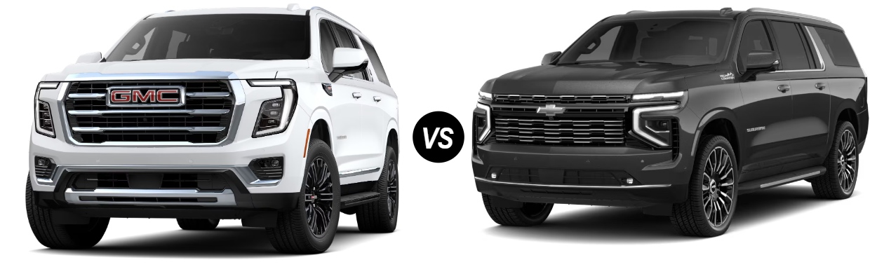 2025 GMC Yukon XL vs 2025 Chevrolet Suburban near Ashburn, VA