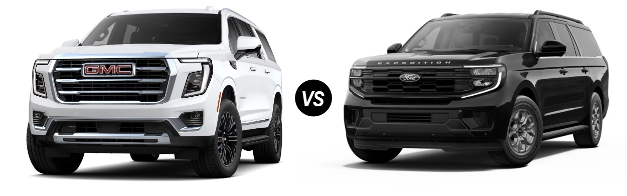 2025 GMC Yukon XL vs 2025 Ford Expedition MAX near Greensboro, NC