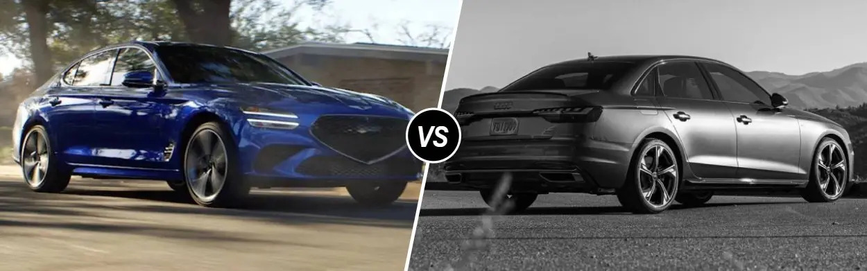 2025 Genesis G70 vs 2025 Audi A4 Sedan in Corona, CA