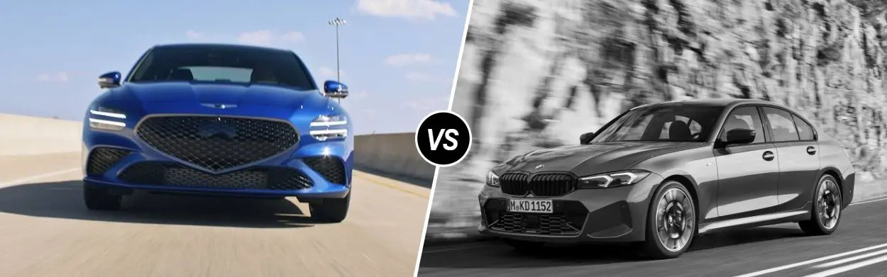 2025 Genesis G70 vs 2025 BMW 3 Series near Irvine, CA