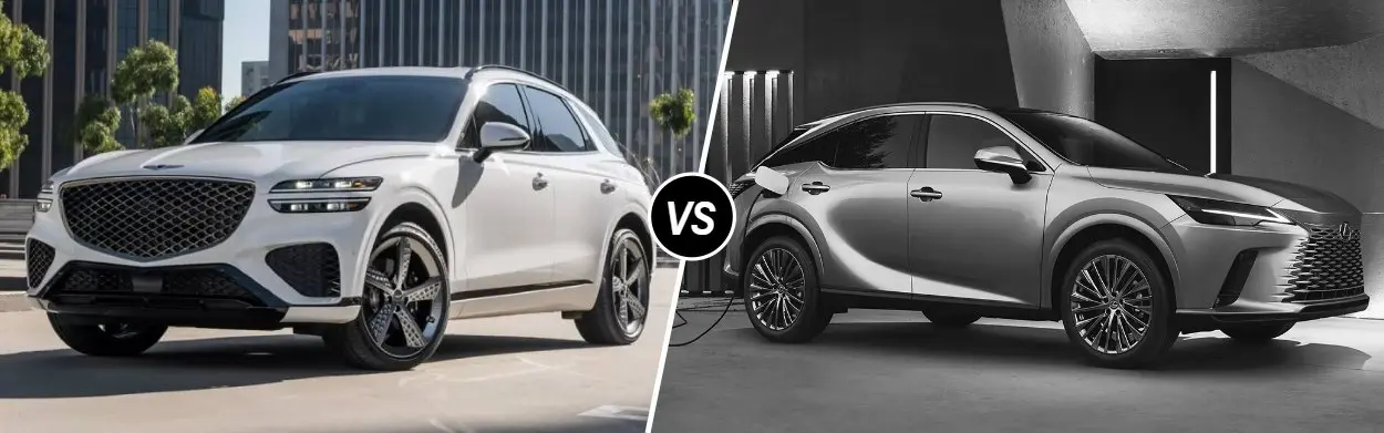 2025 Genesis GV70 vs 2025 Lexus RX near Irvine, CA