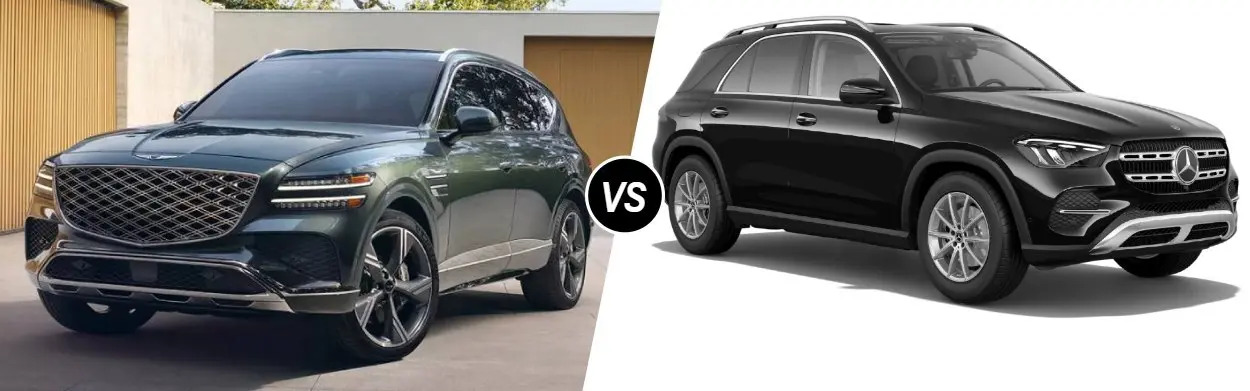 2025 Genesis GV80 vs 2025 Mercedes-Benz GLE in Corona, CA