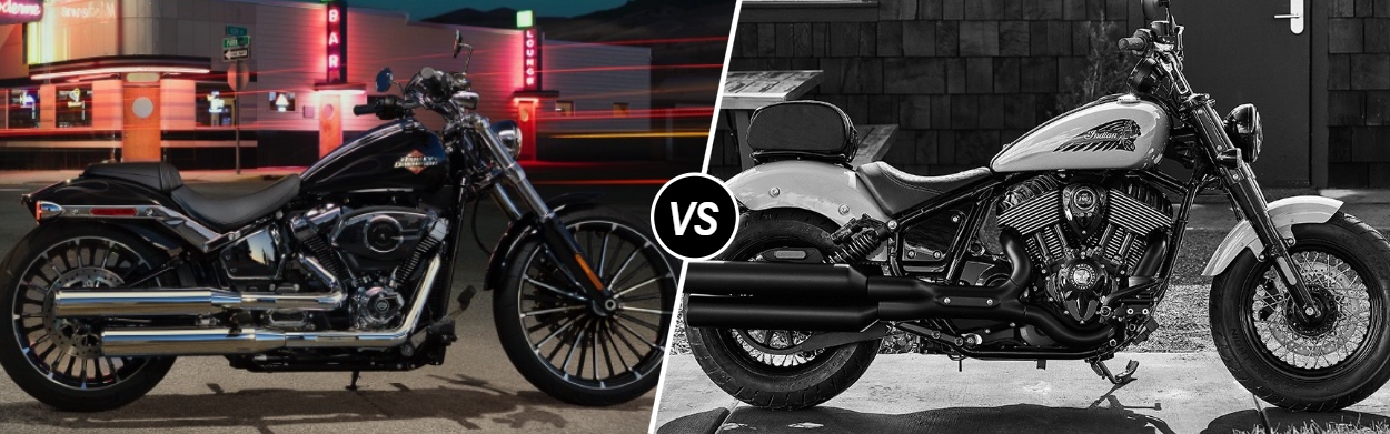 2025 Harley-Davidson® Breakout® vs 2025 Indian Chief Bobber Dark Horse near Memphis, TN