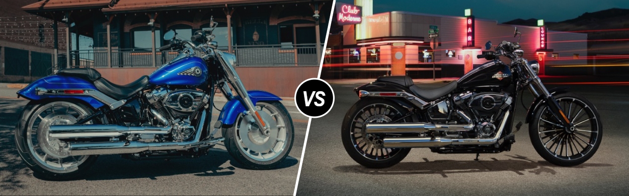 2025 Harley-Davidson® Fat Boy® vs 2025 Harley-Davidson® Breakout® near Baltimore, MD