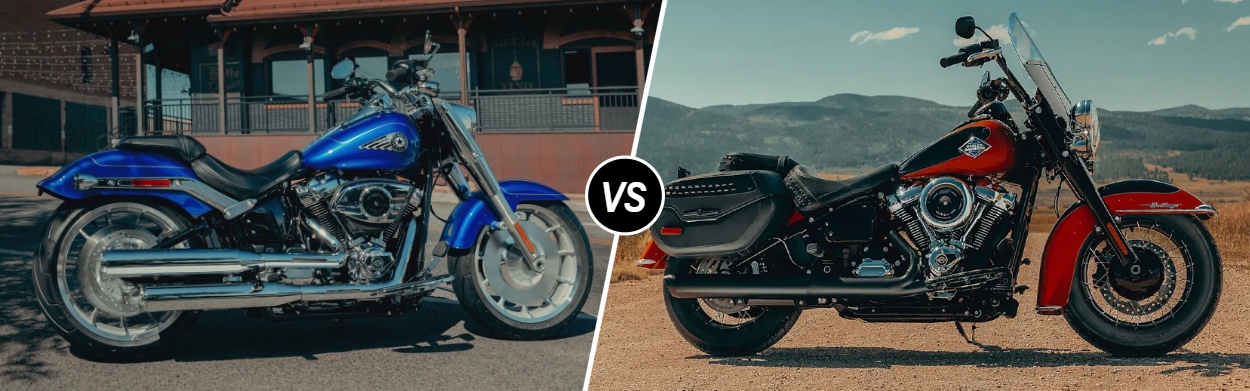 2025 Harley-Davidson® Fat Boy® vs 2025 Harley-Davidson® Heritage Classic near Frederick, MD
