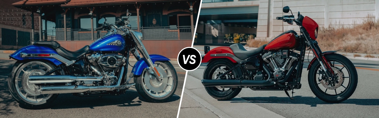 2025 Harley-Davidson Fat Boy vs 2025 Harley-Davidson Low Rider S near Cincinnati, OH