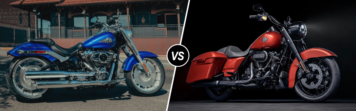2025 Harley-Davidson® Fat Boy® vs 2025 Harley-Davidson® Road King® Special near Baltimore, MD