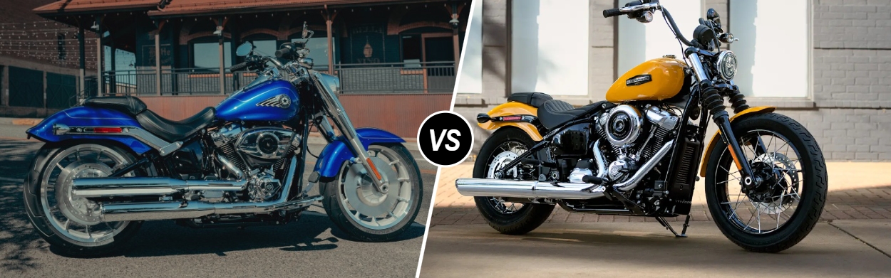 2025 Harley-Davidson® Fat Boy® vs 2025 Harley-Davidson® Street Bob® near Harrisburg, PA
