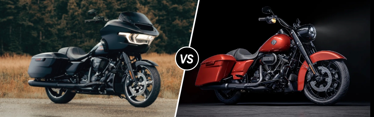 2025 Harley-Davidson Road Glide vs 2025 Harley-Davidson Road King Special near Cincinnati, OH
