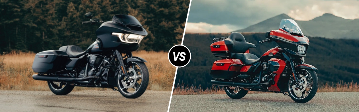 2025 Harley-Davidson® Road Glide® vs 2025 Harley-Davidson® Street Glide® Ultra near Baltimore, MD