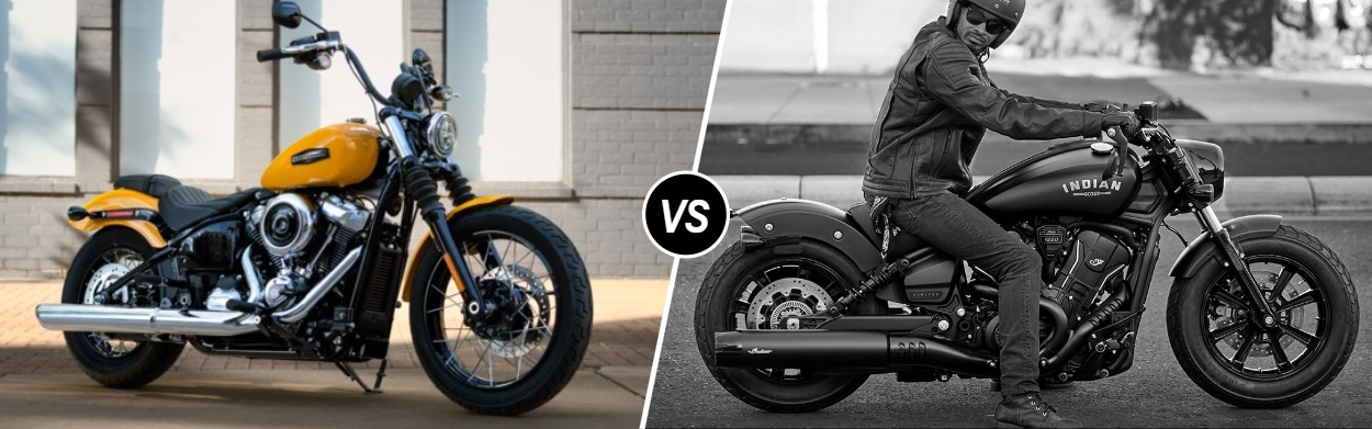 2025 Harley-Davidson® Street Bob® vs 2025 Indian Scout Bobber near Fairfax, VA
