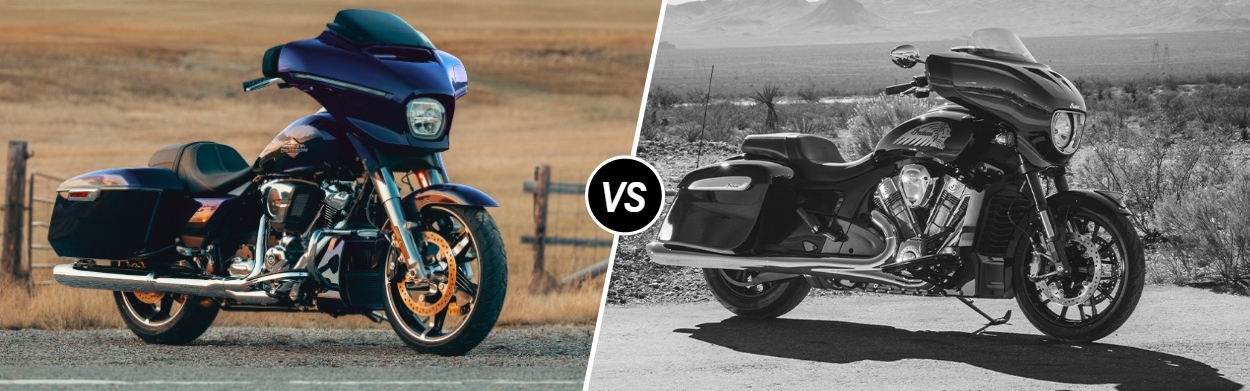 2025 Harley-Davidson® Street Glide® vs 2025 Indian Chieftain near Baltimore, MD