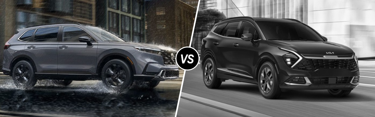 2025 Honda CR-V Hybrid vs 2025 Kia Sportage Hybrid in Oakland, CA
