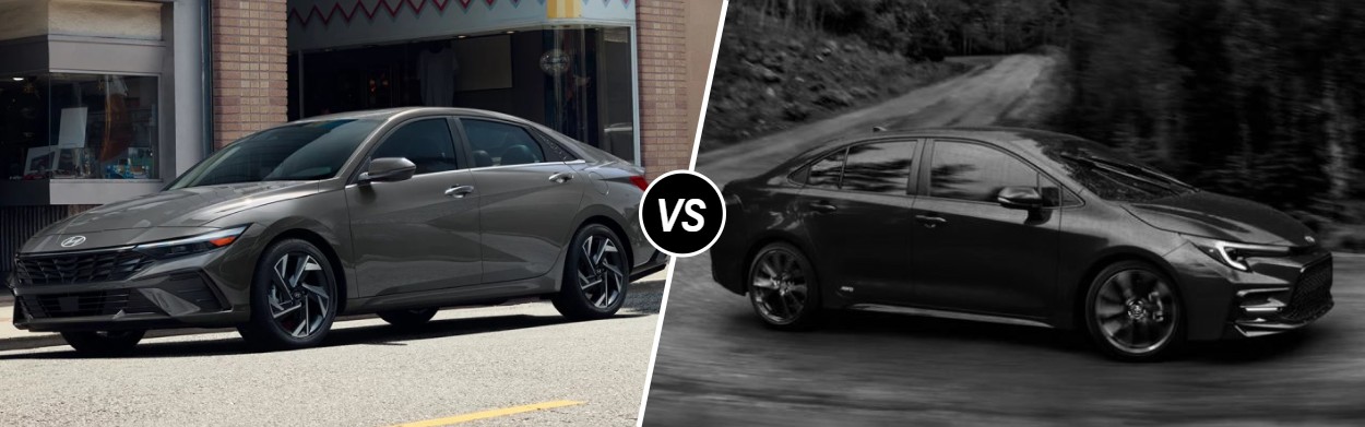 2025 Hyundai Elantra Hybrid vs 2025 Toyota Corolla Hybrid in Glendora, CA