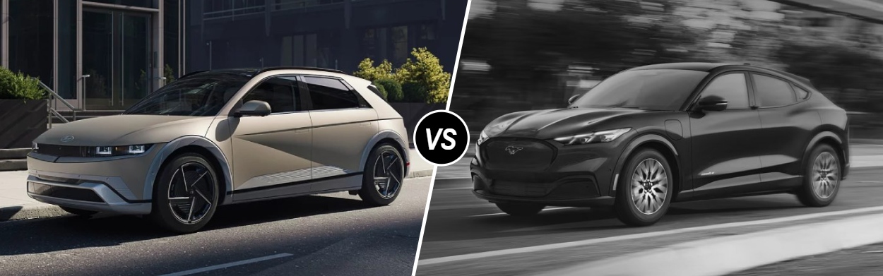 2025 Hyundai IONIQ 5 vs 2025 Ford Mustang Mach-E in Corona, CA