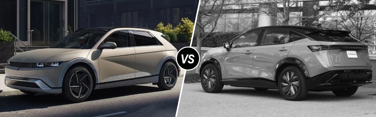 2025 Hyundai IONIQ 5 vs 2025 Nissan ARIYA near Riverside, CA